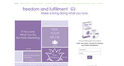 Desktop Screenshot of freedomandfulfillment.com